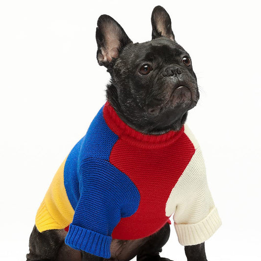 Multi Color Dog Sweater