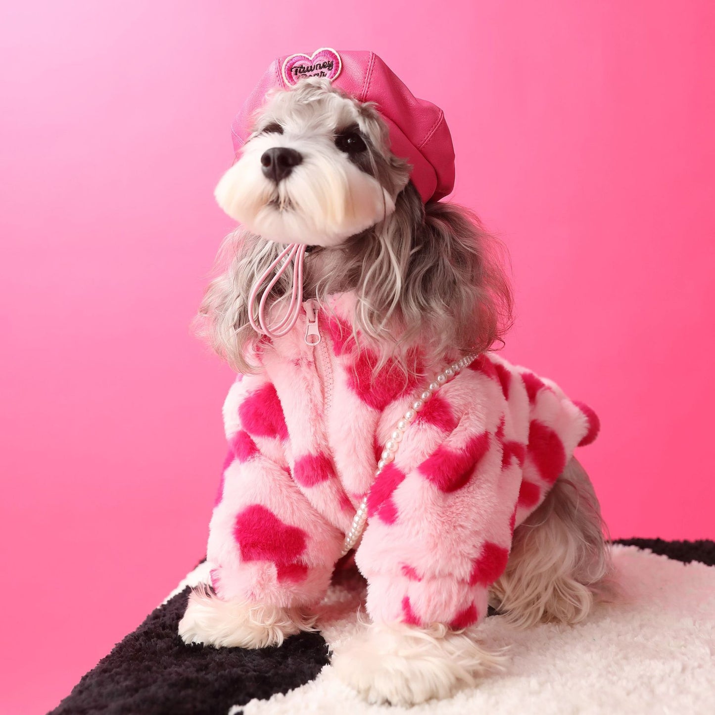 Love Plush Dog Coat