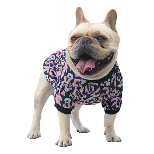 Fluorescent Camo Dog T-Shirt