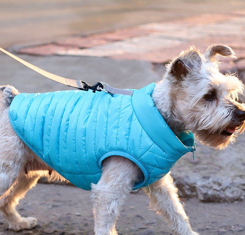 Full Nylon Zipper Dog Jacket