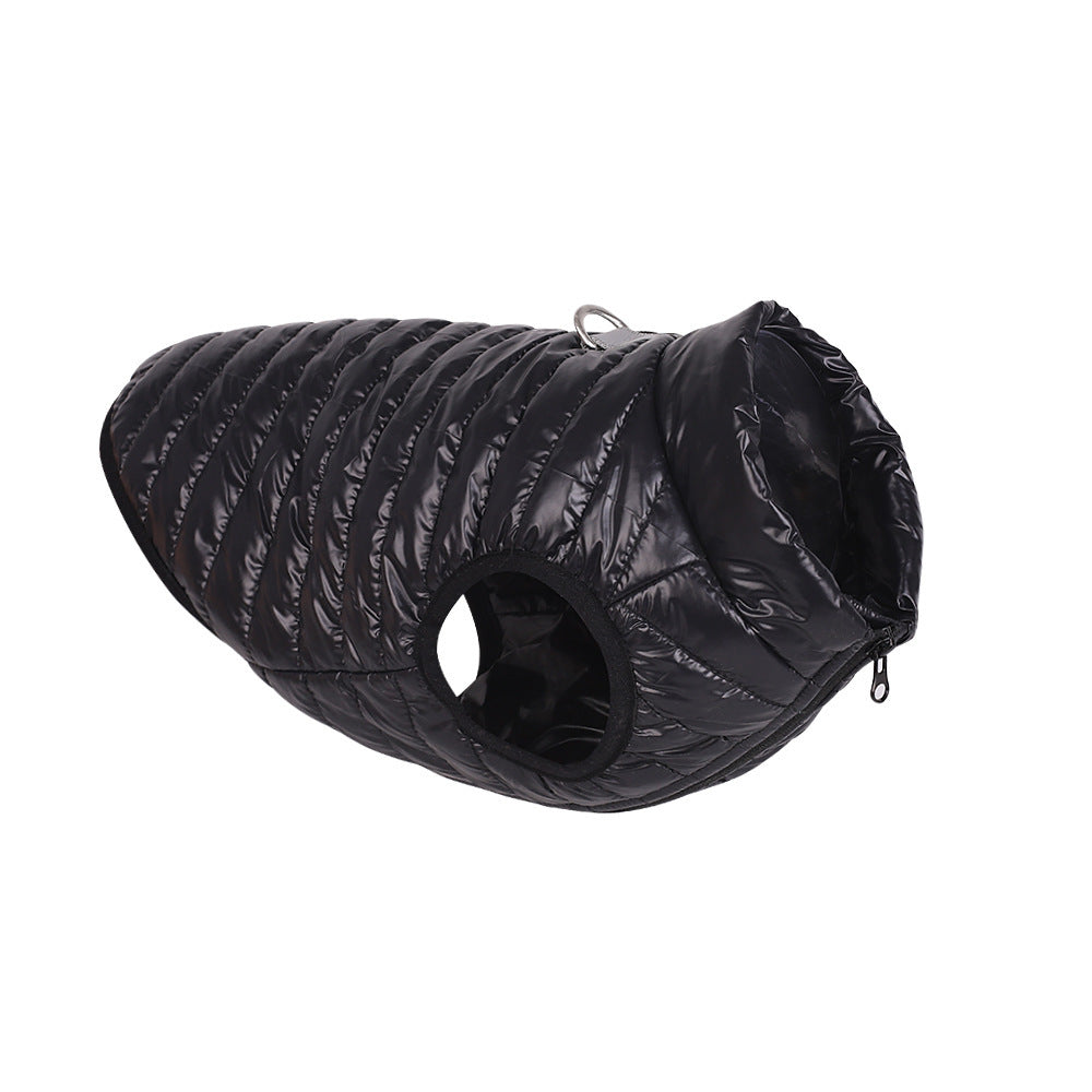 Full Nylon Zipper Dog Jacket