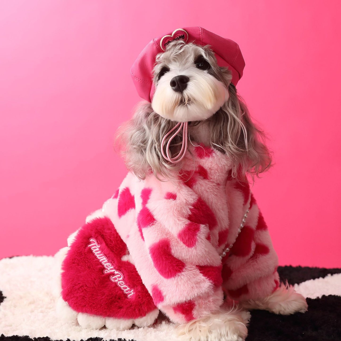 Love Plush Dog Coat