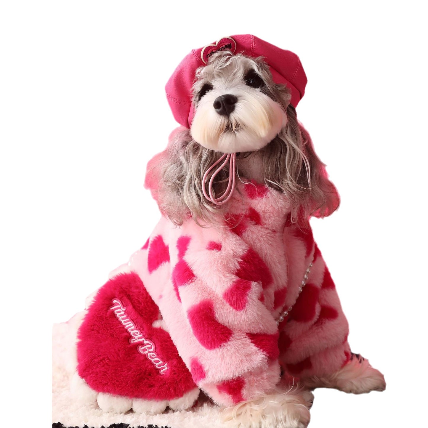 Love Plush Dog Coat