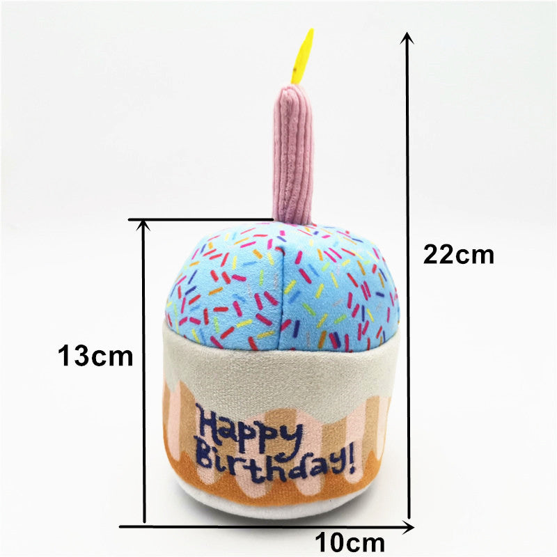 Birthday Cake Plush Toy