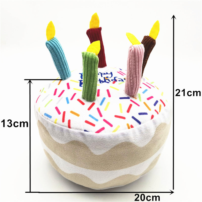 Birthday Cake Plush Toy